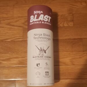 Ninja Blast Portable Blender in White and Purple